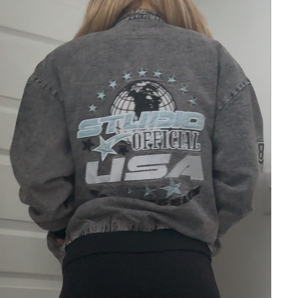 Denim bomber jacket - Picture 5 of 5